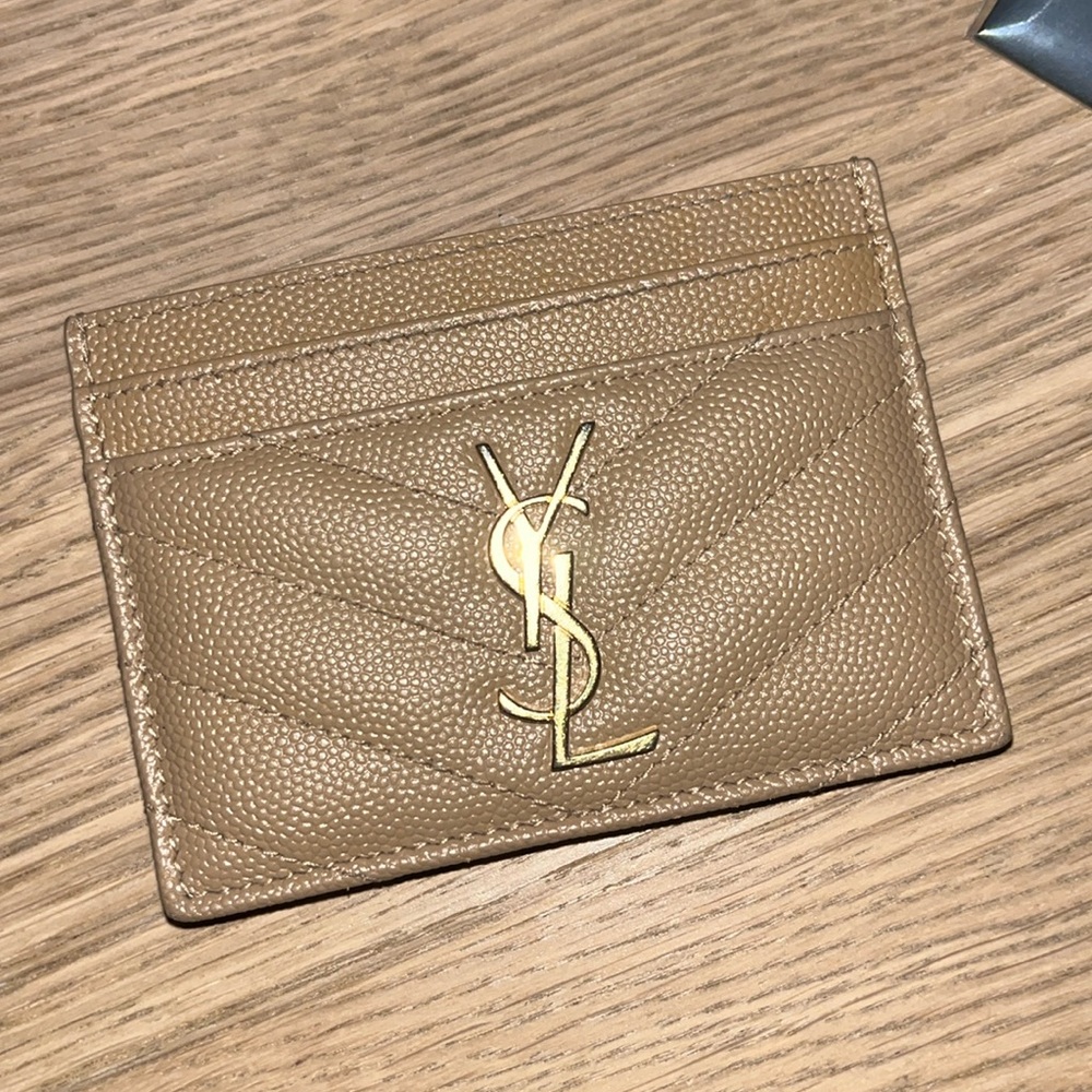 YSL card holder